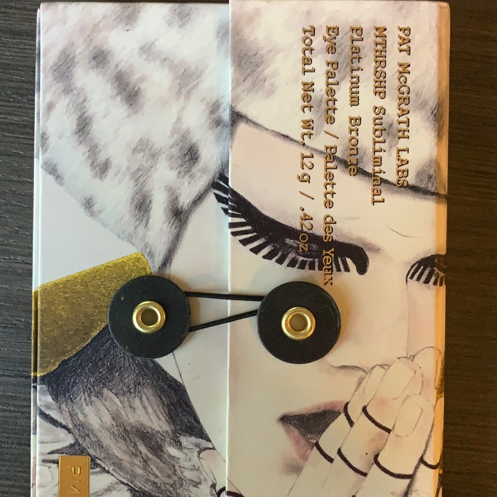 Pat McGrath Labs MTHRSHP Subliminal Platinum Bronze luxury eyeshadow palette